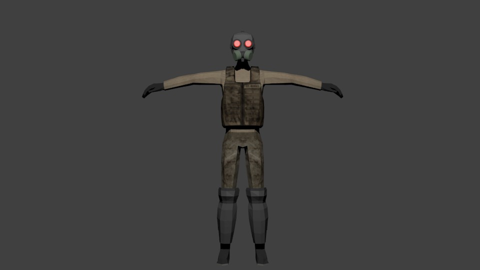 After Earth Mercenaries Low Poly non-Rigged preview image 1